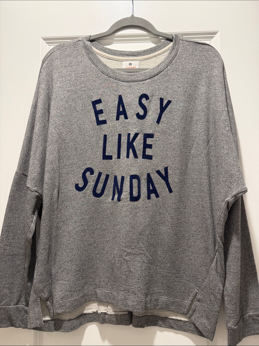SUNDRY EASY LIKE SUNDAY SWEATSHIRT